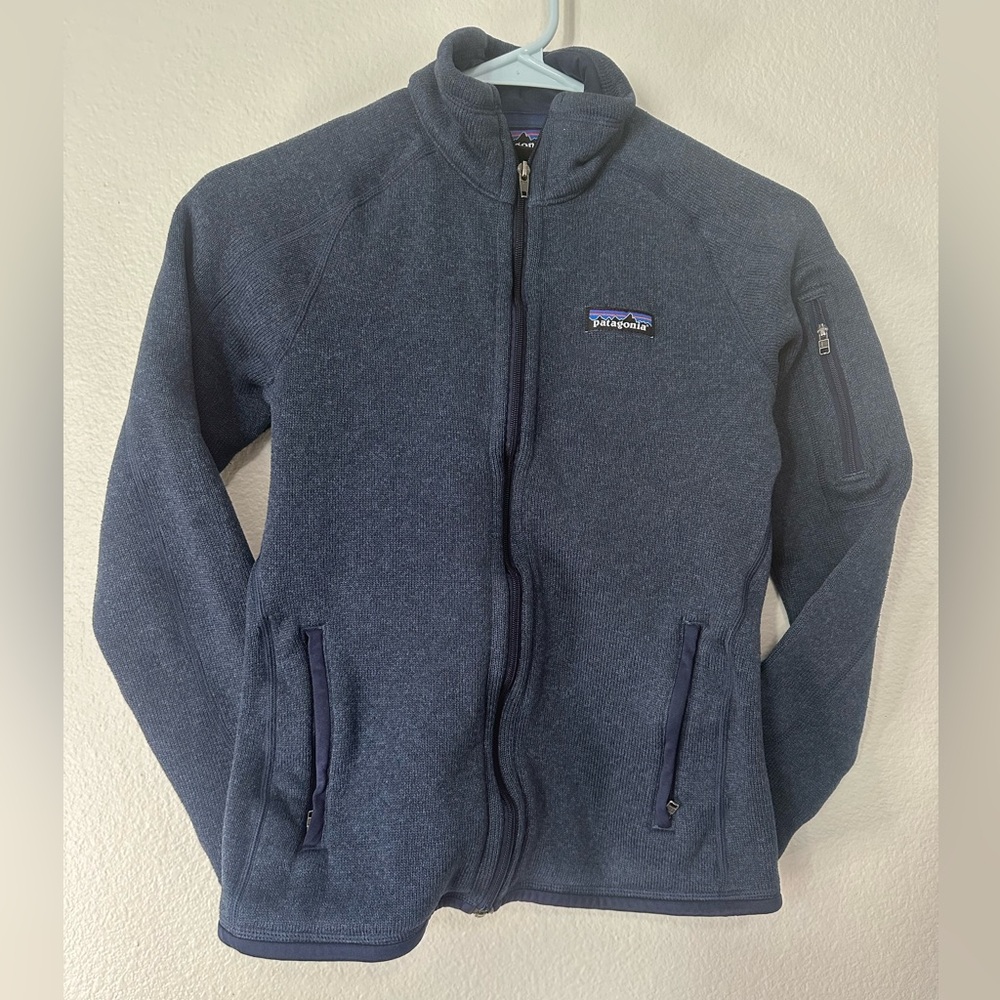 Patagonia Better Sweater Full Zip Navy Blue - Picture 5 of 9